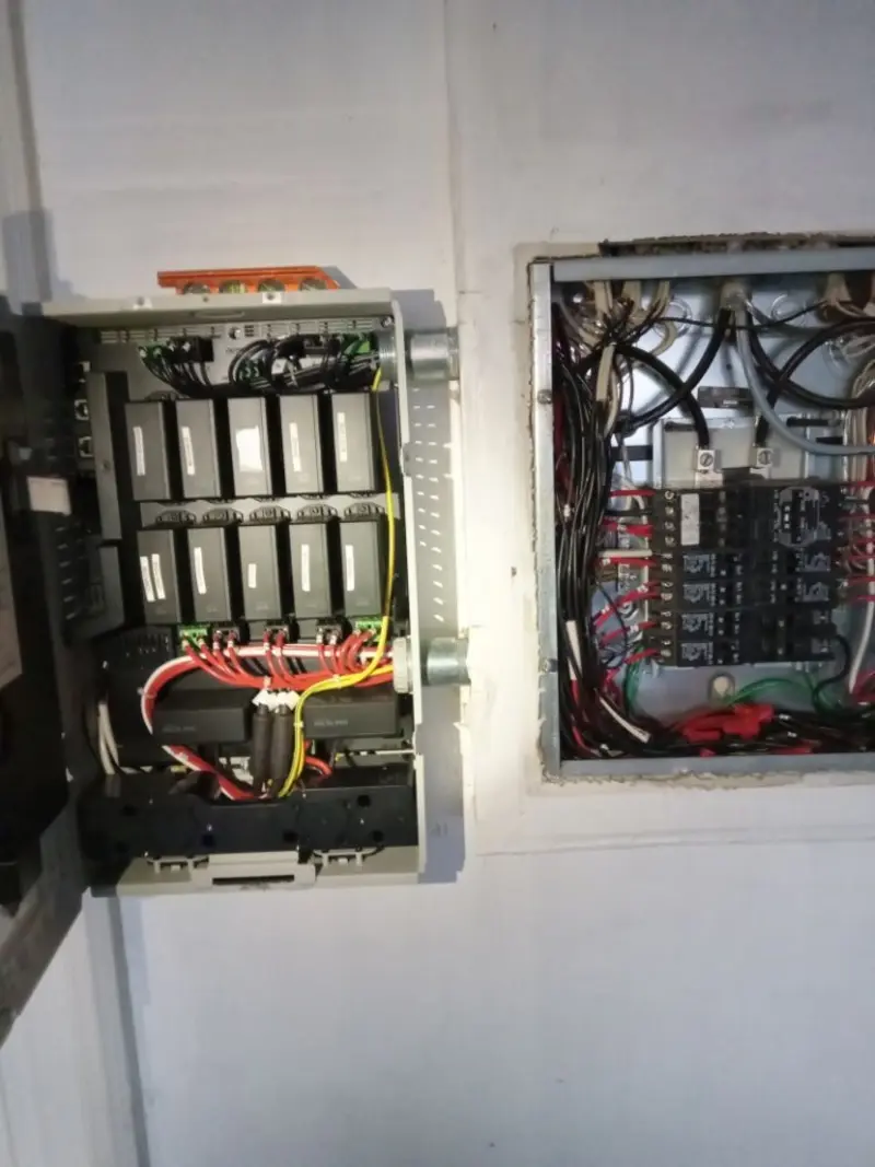 Electrical panel upgrade completed for Ring Doorbell Installation in Lower Grand Lagoon